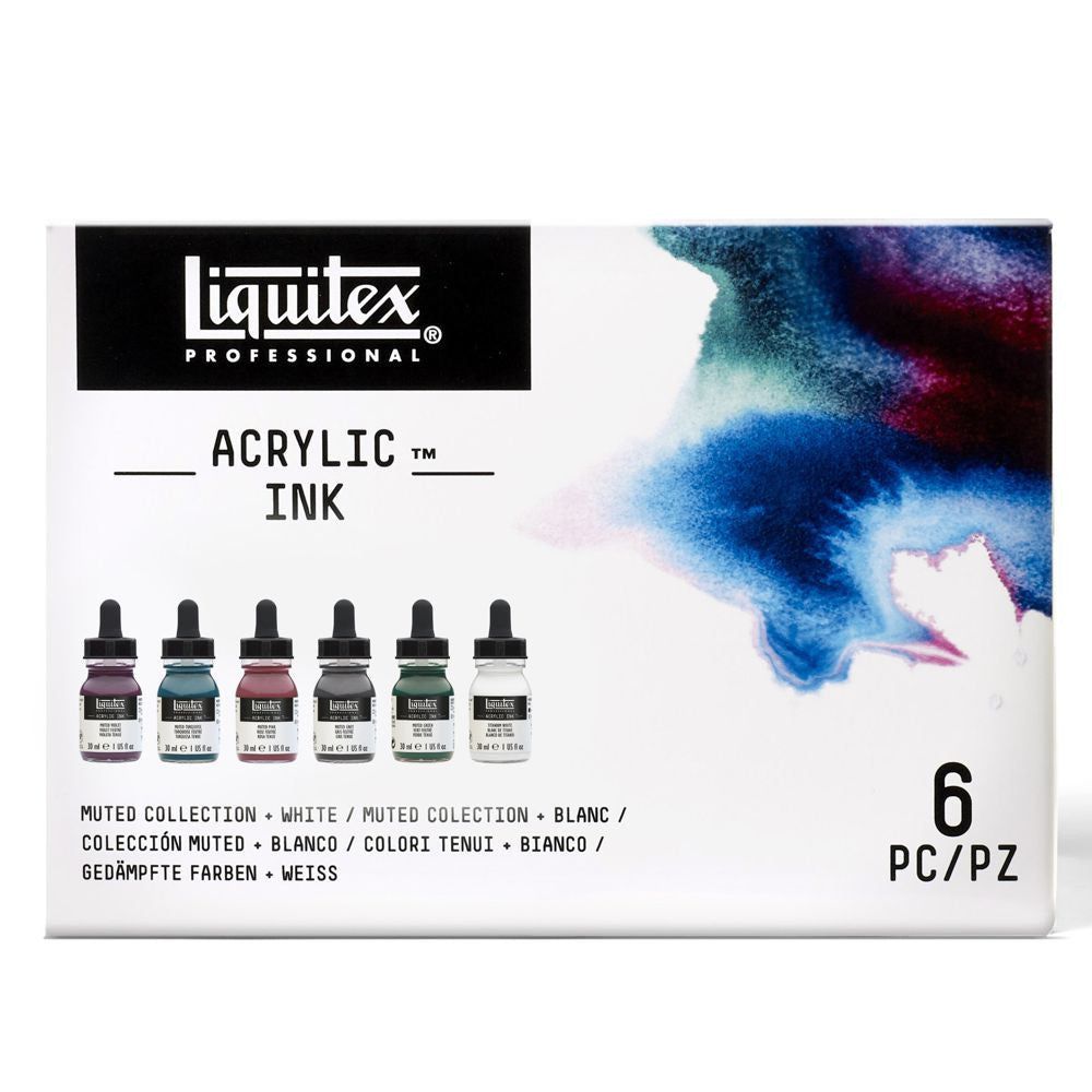 Tinta Acrílica Líquida Liquitex 30ml 06 Cores Muted Tons